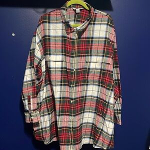 Old Navy women’s plus sized flannel
